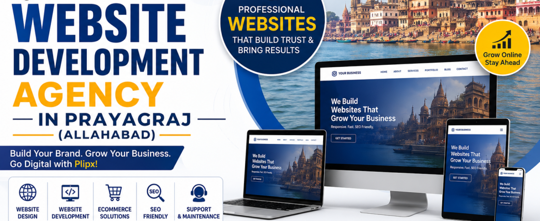 Website Development Company in Prayagraj (Allahabad) – PlipX