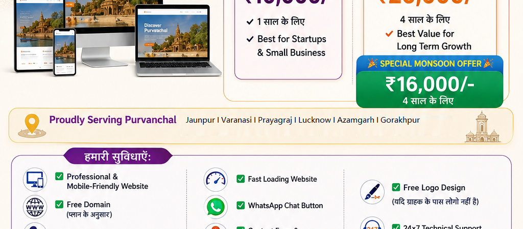 Best Website Development Agency in Jaunpur – Complete Guide to Building a Professional Website in 2026